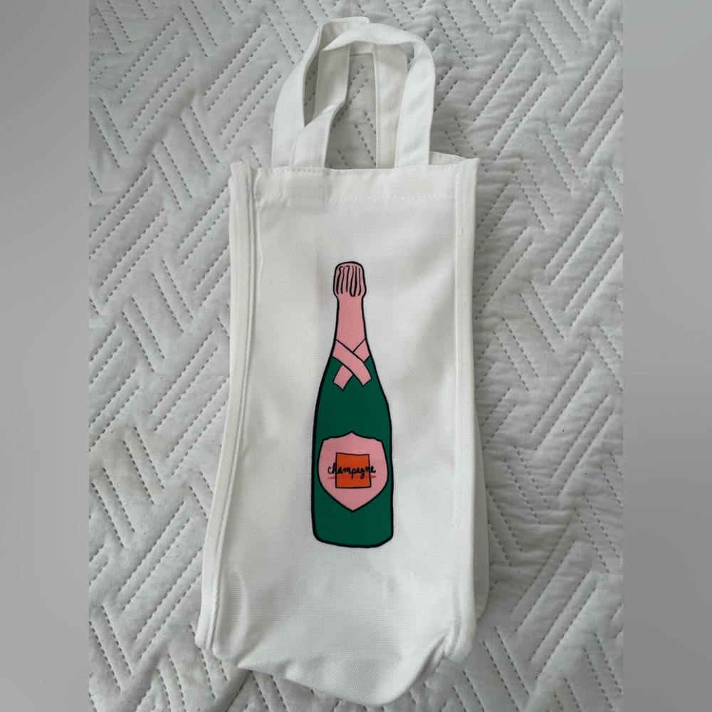 NWOT Champagne Bottle Gift Bag